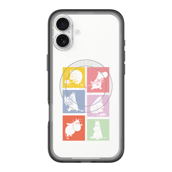 スリムプロテクションプレミアムケース with MagSafe［ MOOMIN - MOOMIN/B ］