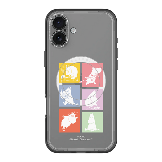 スリムプロテクションプレミアムケース with MagSafe［ MOOMIN - MOOMIN/B ］