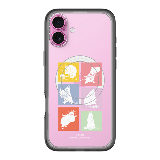 スリムプロテクションプレミアムケース with MagSafe［ MOOMIN - MOOMIN/B ］