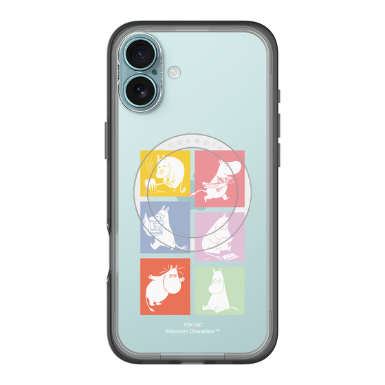 スリムプロテクションプレミアムケース with MagSafe［ MOOMIN - MOOMIN/B ］