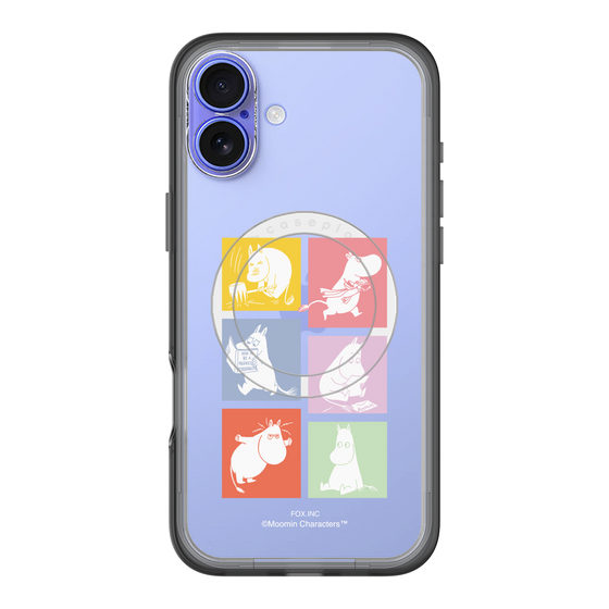 スリムプロテクションプレミアムケース with MagSafe［ MOOMIN - MOOMIN/B ］