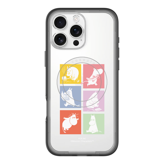 スリムプロテクションプレミアムケース with MagSafe［ MOOMIN - MOOMIN/B ］