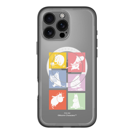 スリムプロテクションプレミアムケース with MagSafe［ MOOMIN - MOOMIN/B ］