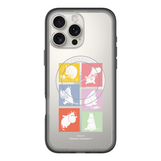 スリムプロテクションプレミアムケース with MagSafe［ MOOMIN - MOOMIN/B ］