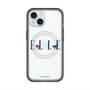 スリムプロテクションプレミアムケース with MagSafe［ ELLE×マイメロディ＆クロミ - ロゴ ］