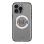 スリムプロテクションプレミアムケース with MagSafe［ ELLE×マイメロディ＆クロミ - ロゴ ］