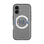 スリムプロテクションプレミアムケース with MagSafe［ ELLE×マイメロディ＆クロミ - ロゴ ］