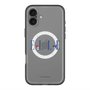 スリムプロテクションプレミアムケース with MagSafe［ ELLE×マイメロディ＆クロミ - ロゴ ］