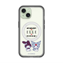 スリムプロテクションプレミアムケース with MagSafe［ ELLE×マイメロディ＆クロミ - トリコロールカラーグラフィック8 ］