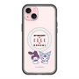 スリムプロテクションプレミアムケース with MagSafe［ ELLE×マイメロディ＆クロミ - トリコロールカラーグラフィック8 ］