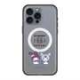 スリムプロテクションプレミアムケース with MagSafe［ ELLE×マイメロディ＆クロミ - トリコロールカラーグラフィック8 ］