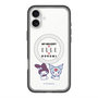 スリムプロテクションプレミアムケース with MagSafe［ ELLE×マイメロディ＆クロミ - トリコロールカラーグラフィック8 ］