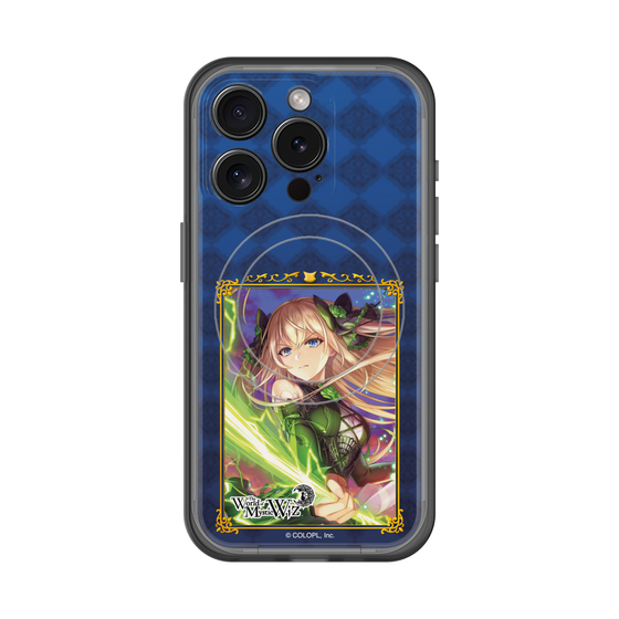 スリムプロテクションプレミアムケース with MagSafe［ クイズRPG 魔法使いと黒猫のウィズ - リフィル ］