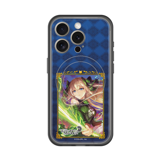 スリムプロテクションプレミアムケース with MagSafe［ クイズRPG 魔法使いと黒猫のウィズ - リフィル ］