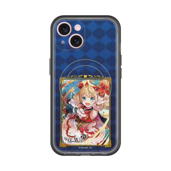 スリムプロテクションプレミアムケース with MagSafe［ クイズRPG 魔法使いと黒猫のウィズ - アリエッタ ］