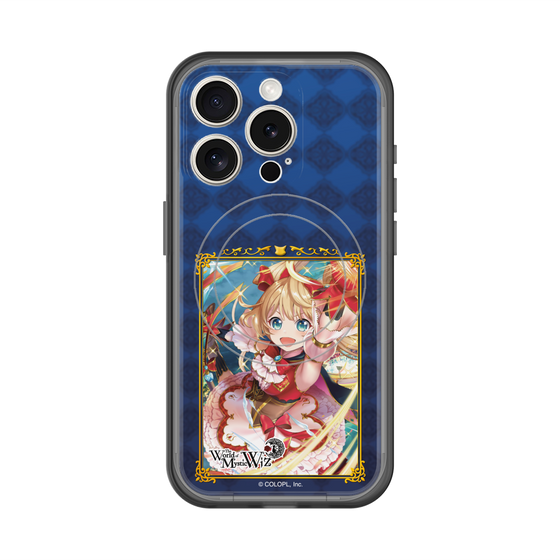 スリムプロテクションプレミアムケース with MagSafe［ クイズRPG 魔法使いと黒猫のウィズ - アリエッタ ］