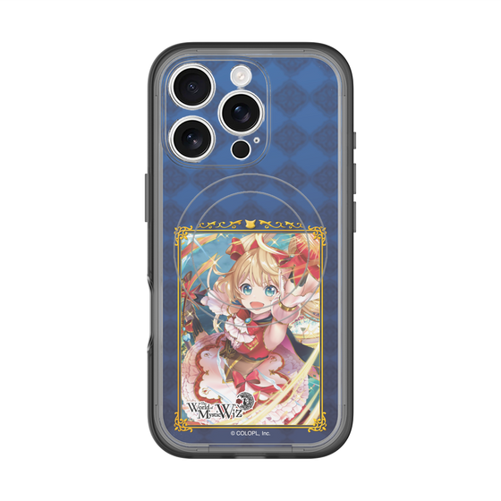 スリムプロテクションプレミアムケース with MagSafe［ クイズRPG 魔法使いと黒猫のウィズ - アリエッタ ］