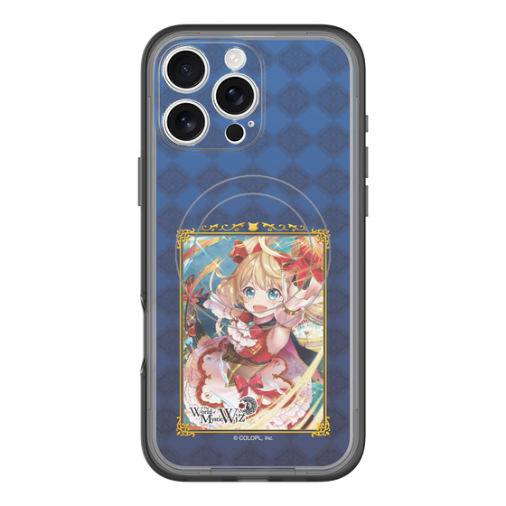 スリムプロテクションプレミアムケース with MagSafe［ クイズRPG 魔法使いと黒猫のウィズ - アリエッタ ］