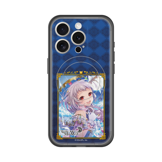スリムプロテクションプレミアムケース with MagSafe［ クイズRPG 魔法使いと黒猫のウィズ - クレティア ］