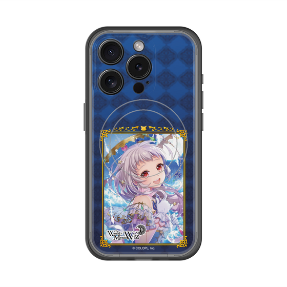 スリムプロテクションプレミアムケース with MagSafe［ クイズRPG 魔法使いと黒猫のウィズ - クレティア ］