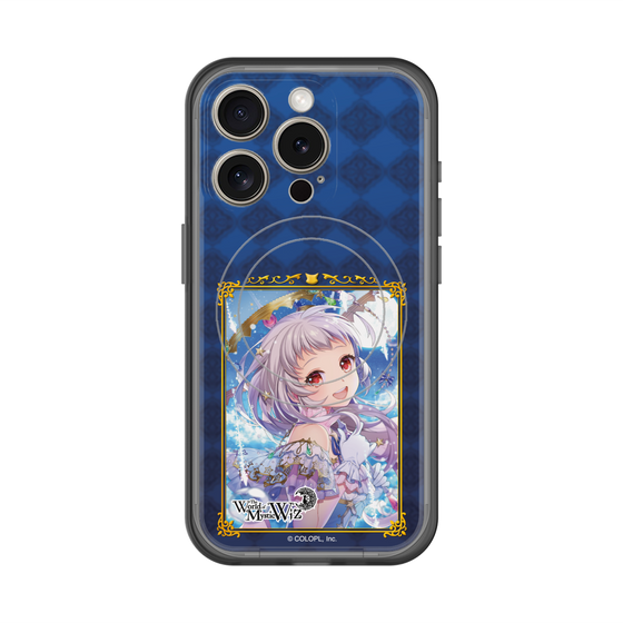 スリムプロテクションプレミアムケース with MagSafe［ クイズRPG 魔法使いと黒猫のウィズ - クレティア ］