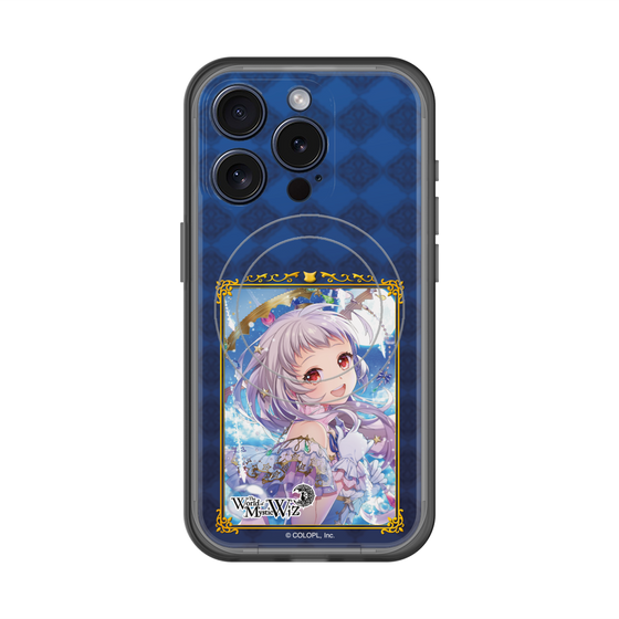 スリムプロテクションプレミアムケース with MagSafe［ クイズRPG 魔法使いと黒猫のウィズ - クレティア ］