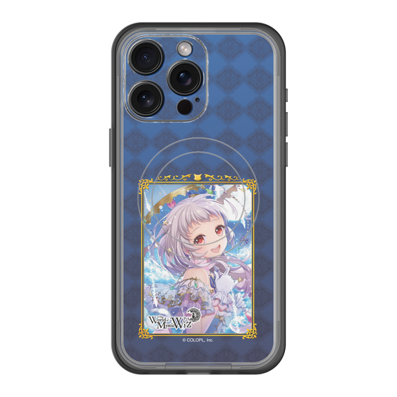 スリムプロテクションプレミアムケース with MagSafe［ クイズRPG 魔法使いと黒猫のウィズ - クレティア ］
