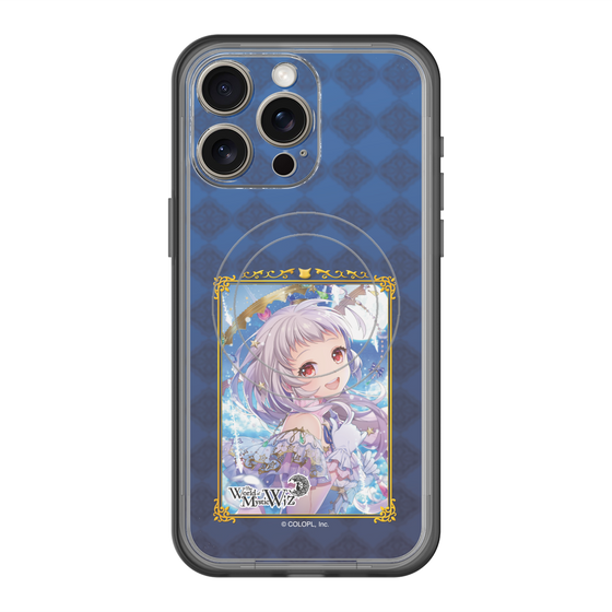 スリムプロテクションプレミアムケース with MagSafe［ クイズRPG 魔法使いと黒猫のウィズ - クレティア ］