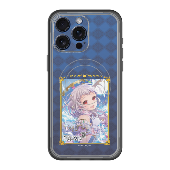 スリムプロテクションプレミアムケース with MagSafe［ クイズRPG 魔法使いと黒猫のウィズ - クレティア ］