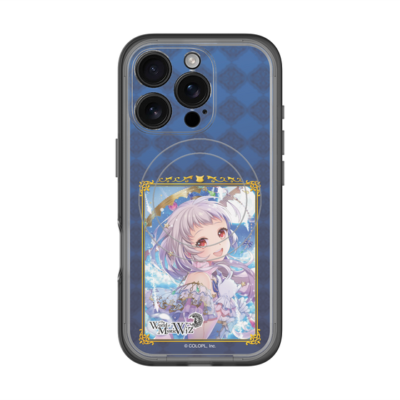 スリムプロテクションプレミアムケース with MagSafe［ クイズRPG 魔法使いと黒猫のウィズ - クレティア ］
