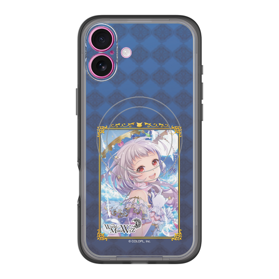 スリムプロテクションプレミアムケース with MagSafe［ クイズRPG 魔法使いと黒猫のウィズ - クレティア ］