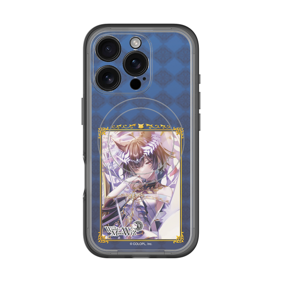 スリムプロテクションプレミアムケース with MagSafe［ クイズRPG 魔法使いと黒猫のウィズ - ハデスIV ］