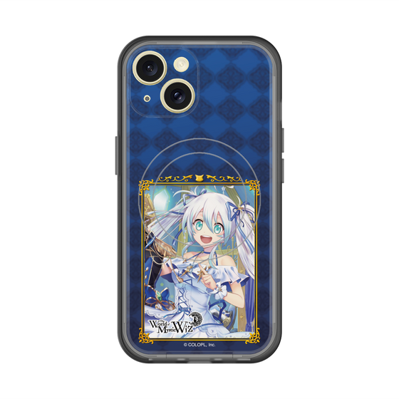 スリムプロテクションプレミアムケース with MagSafe［ クイズRPG 魔法使いと黒猫のウィズ - リルム ］