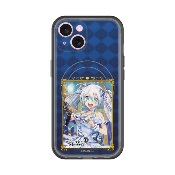 スリムプロテクションプレミアムケース with MagSafe［ クイズRPG 魔法使いと黒猫のウィズ - リルム ］