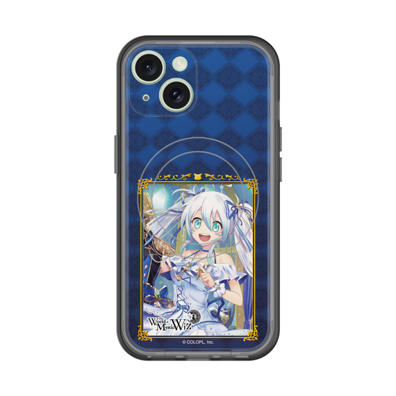 スリムプロテクションプレミアムケース with MagSafe［ クイズRPG 魔法使いと黒猫のウィズ - リルム ］