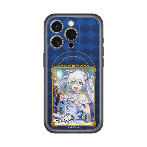 スリムプロテクションプレミアムケース with MagSafe［ クイズRPG 魔法使いと黒猫のウィズ - リルム ］