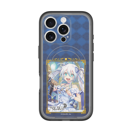 スリムプロテクションプレミアムケース with MagSafe［ クイズRPG 魔法使いと黒猫のウィズ - リルム ］