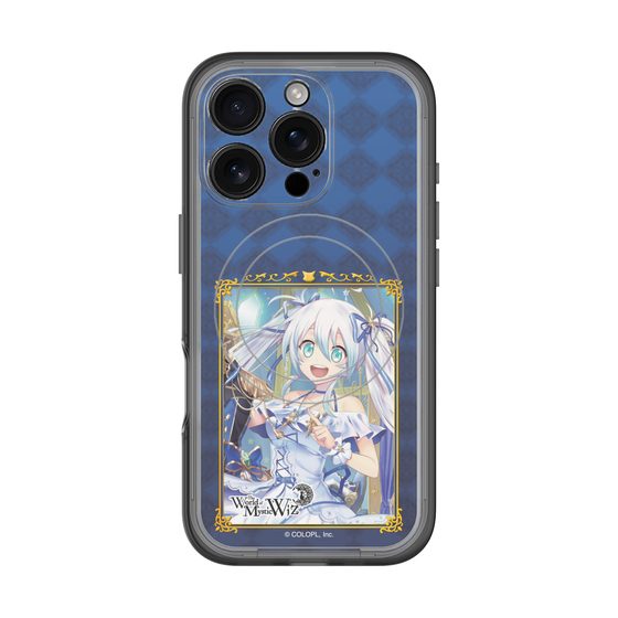 スリムプロテクションプレミアムケース with MagSafe［ クイズRPG 魔法使いと黒猫のウィズ - リルム ］