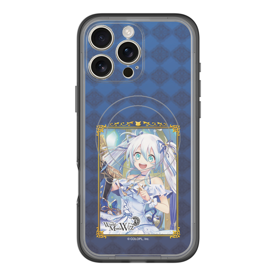 スリムプロテクションプレミアムケース with MagSafe［ クイズRPG 魔法使いと黒猫のウィズ - リルム ］