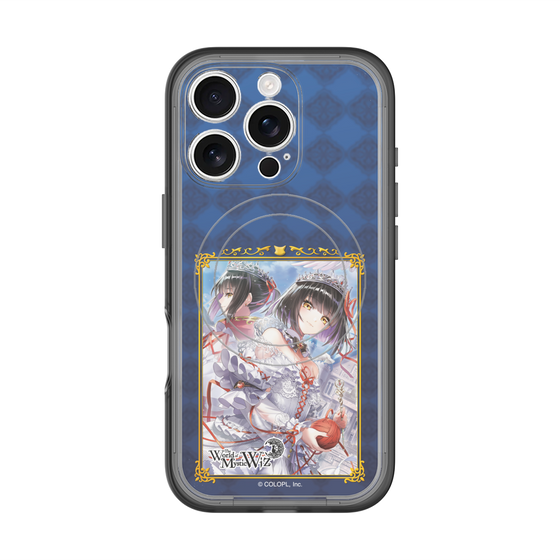 スリムプロテクションプレミアムケース with MagSafe［ クイズRPG 魔法使いと黒猫のウィズ - スノウ ］