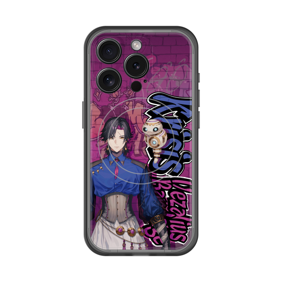 スリムプロテクションプレミアムケース with MagSafe［ NIJISANJI EN - Vezalius Bandage - ストリート ］