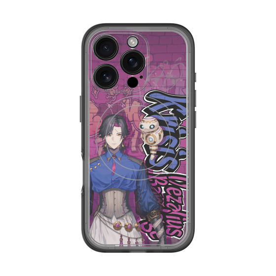 スリムプロテクションプレミアムケース with MagSafe［ NIJISANJI EN - Vezalius Bandage - ストリート ］
