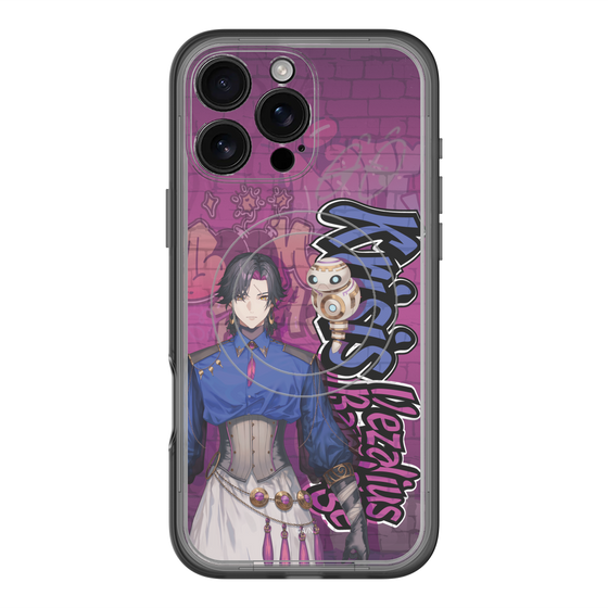 スリムプロテクションプレミアムケース with MagSafe［ NIJISANJI EN - Vezalius Bandage - ストリート ］