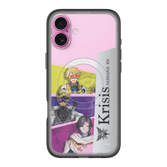 スリムプロテクションプレミアムケース with MagSafe［ NIJISANJI EN - Krisis - 集合 ］