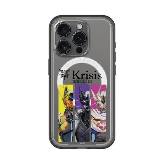 スリムプロテクションプレミアムケース with MagSafe［ NIJISANJI EN - Krisis - カットイン ］