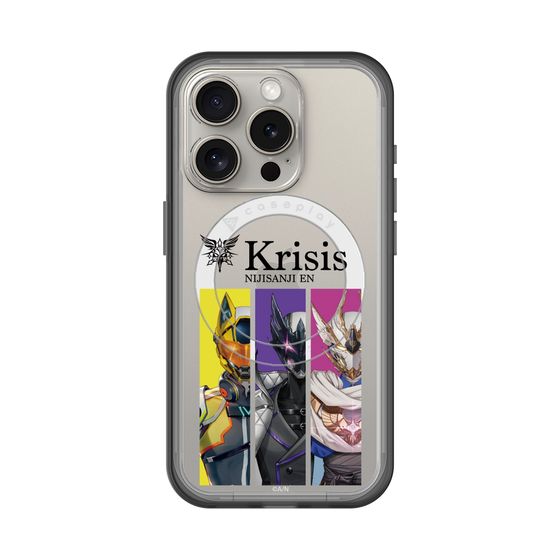 スリムプロテクションプレミアムケース with MagSafe［ NIJISANJI EN - Krisis - カットイン ］