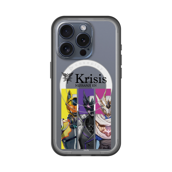 スリムプロテクションプレミアムケース with MagSafe［ NIJISANJI EN - Krisis - カットイン ］