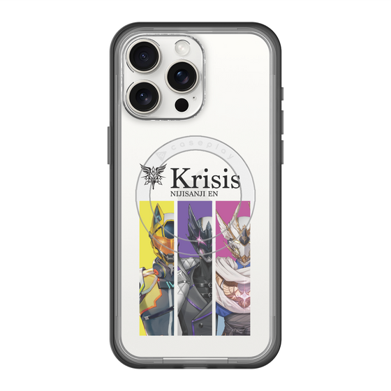 スリムプロテクションプレミアムケース with MagSafe［ NIJISANJI EN - Krisis - カットイン ］
