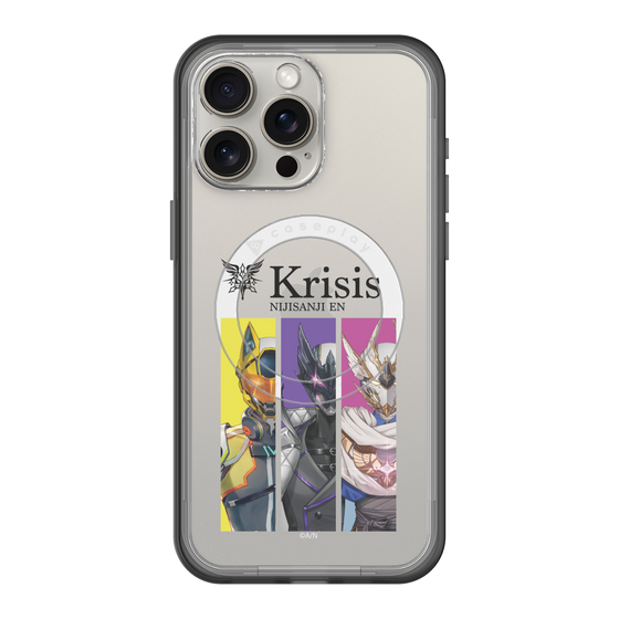 スリムプロテクションプレミアムケース with MagSafe［ NIJISANJI EN - Krisis - カットイン ］
