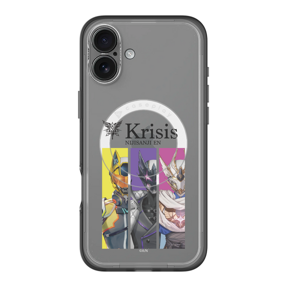 スリムプロテクションプレミアムケース with MagSafe［ NIJISANJI EN - Krisis - カットイン ］
